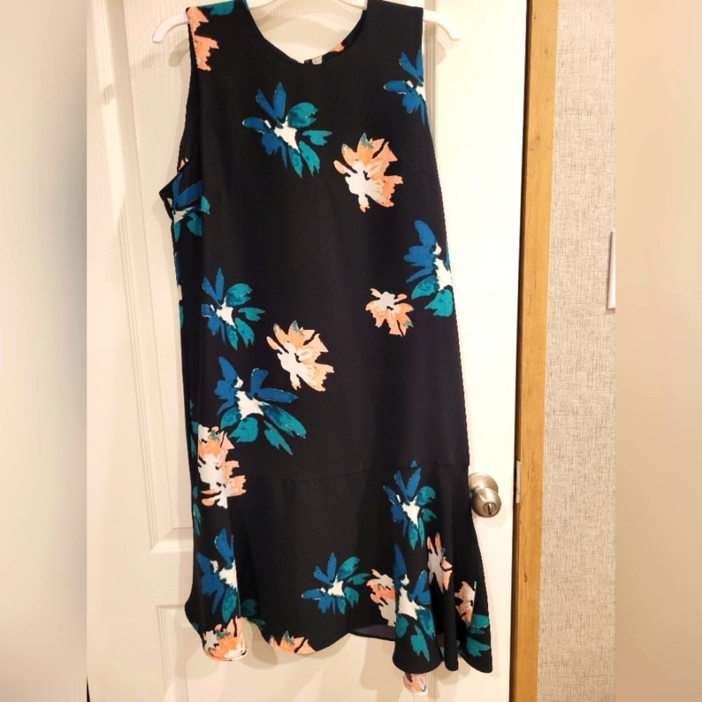 Who what wear little floral black dress
